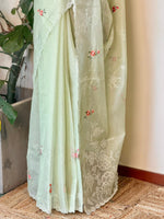 Pastal green silk Kotta sareesaree -PBR10F