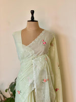 Pastal green silk Kotta sareesaree -PBR10F