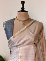 Tusser silk saree -PBR16A