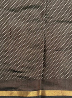 Brown silk cotton saree -PBR20E