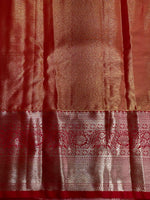 Red Tissue Kanchipuram saree- PBRIDE47E
