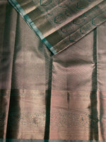 Blue Tissue Kanchipuram saree- PBRIDE44K