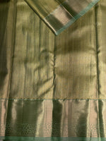 Pastal blue Tissue Kanchipuram saree- PBRIDE44L
