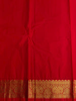 Parrot Green and Red Pink kanchipuram silk saree- PSSR334
