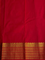 Navy blue and Red Pink kanchipuram silk saree- PSSR335