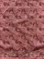 Pastal Peach Pink mul chanderi saree- PBR26I