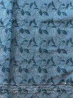 Pastal blue mul chanderi saree- PBR26J