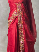 Maroon Soft kotta saree- PBR29