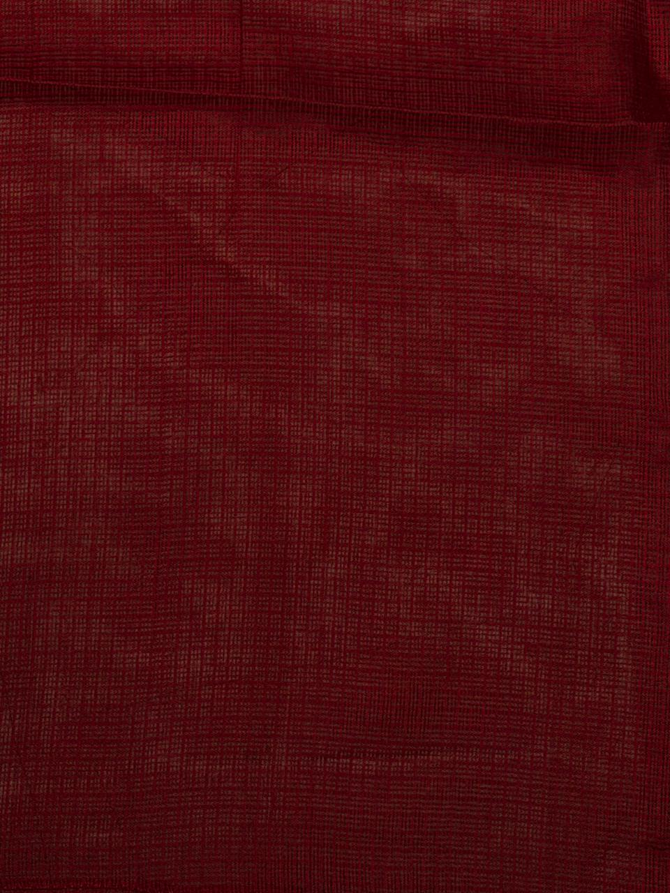 Maroon Soft kotta saree- PBR29