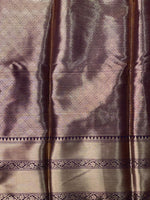 Brown semi silk saree - RUK44AA