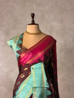 Brown semi silk saree - PIH88G