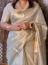 Tissue Banarasi silk saree- Onam26C
