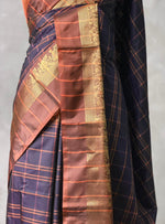 Deep Purple semi silk saree - PIH88F