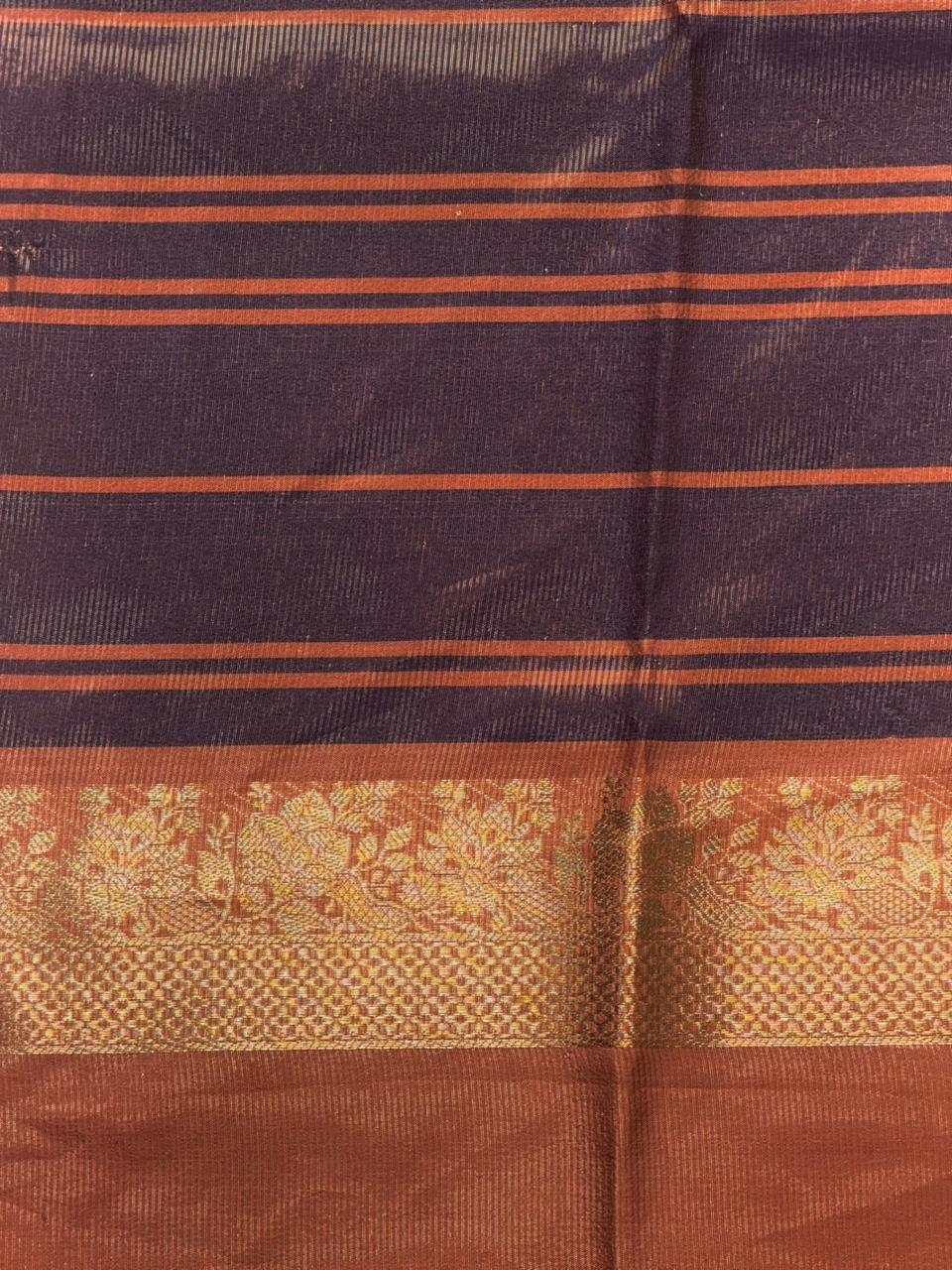 Deep Purple semi silk saree - PIH88F