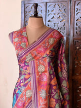 Purple Soft silk saree- PBR30
