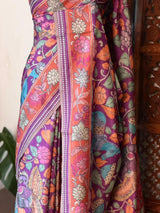 Purple Soft silk saree- PBR30