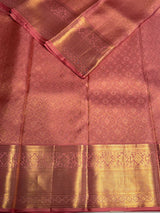 Peach Pure Kanchipuram Silk saree - PPURE81