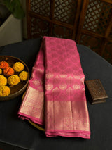 Pink Pure Kanchipuram Silk saree - PPURE66