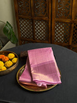 Lilac Pink Pure Kanchipuram Silk saree - PPURE86