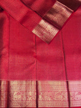 Red Pure Kanchipuram Silk saree - PPURE88