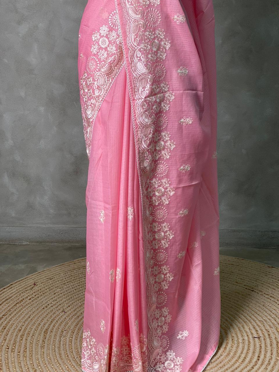 Pink soft Kotta saree- PBR33H