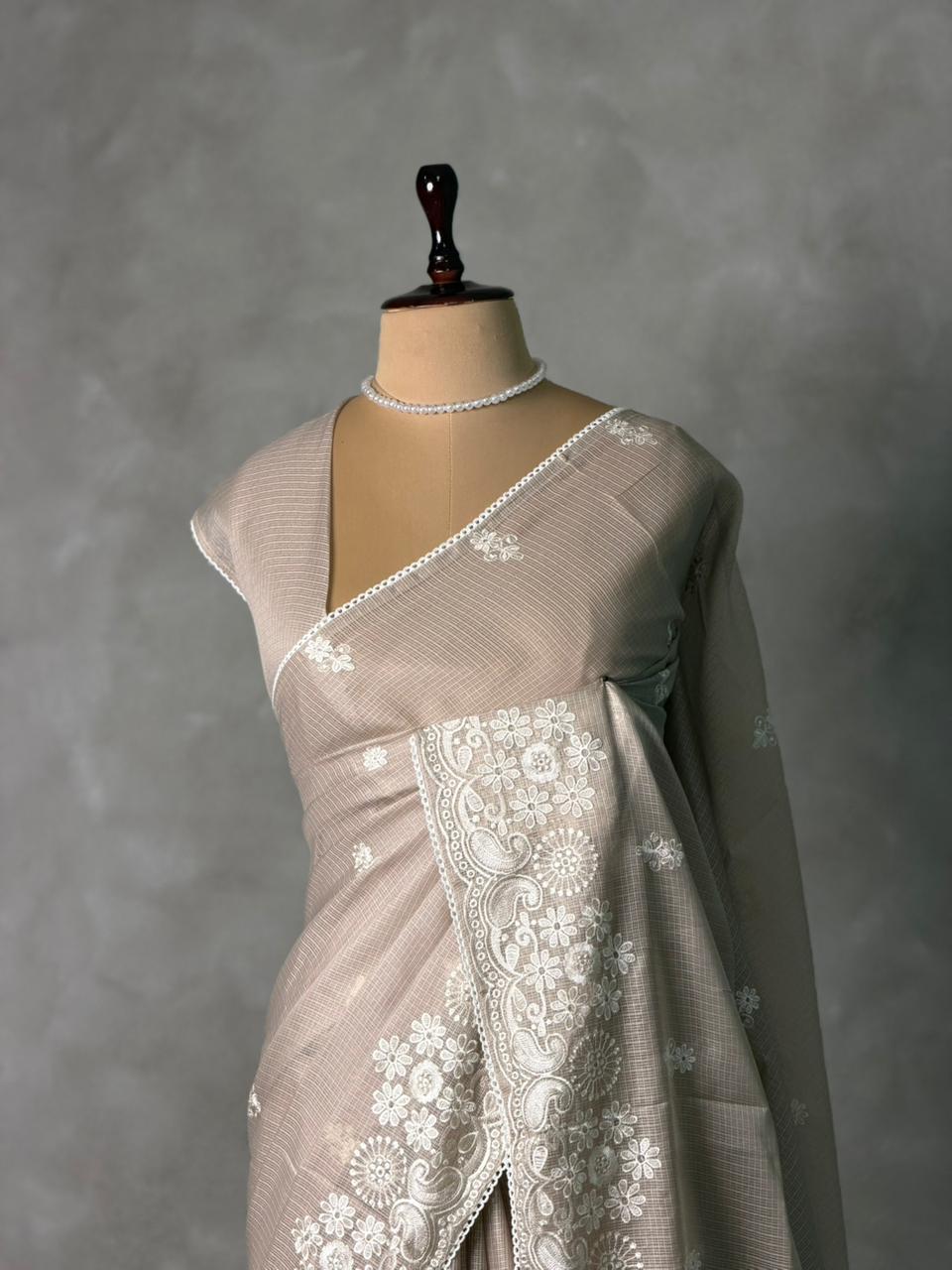 Chicku soft Kotta saree- PBR33I
