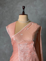 Pastal peach soft Kotta saree- PBR33C
