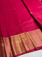 Magenta semi Kanchipuram saree- PBRIDE48G