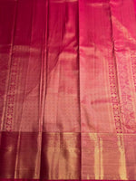 Magenta semi Kanchipuram saree- PBRIDE48G