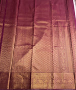 Purple semi Kanchipuram saree- PBRIDE48I