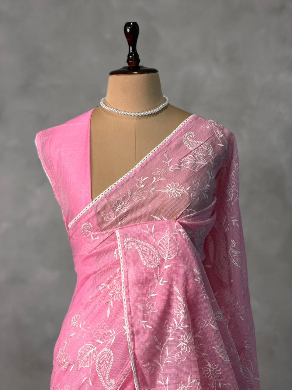 Pink soft Kotta saree- PBR33R