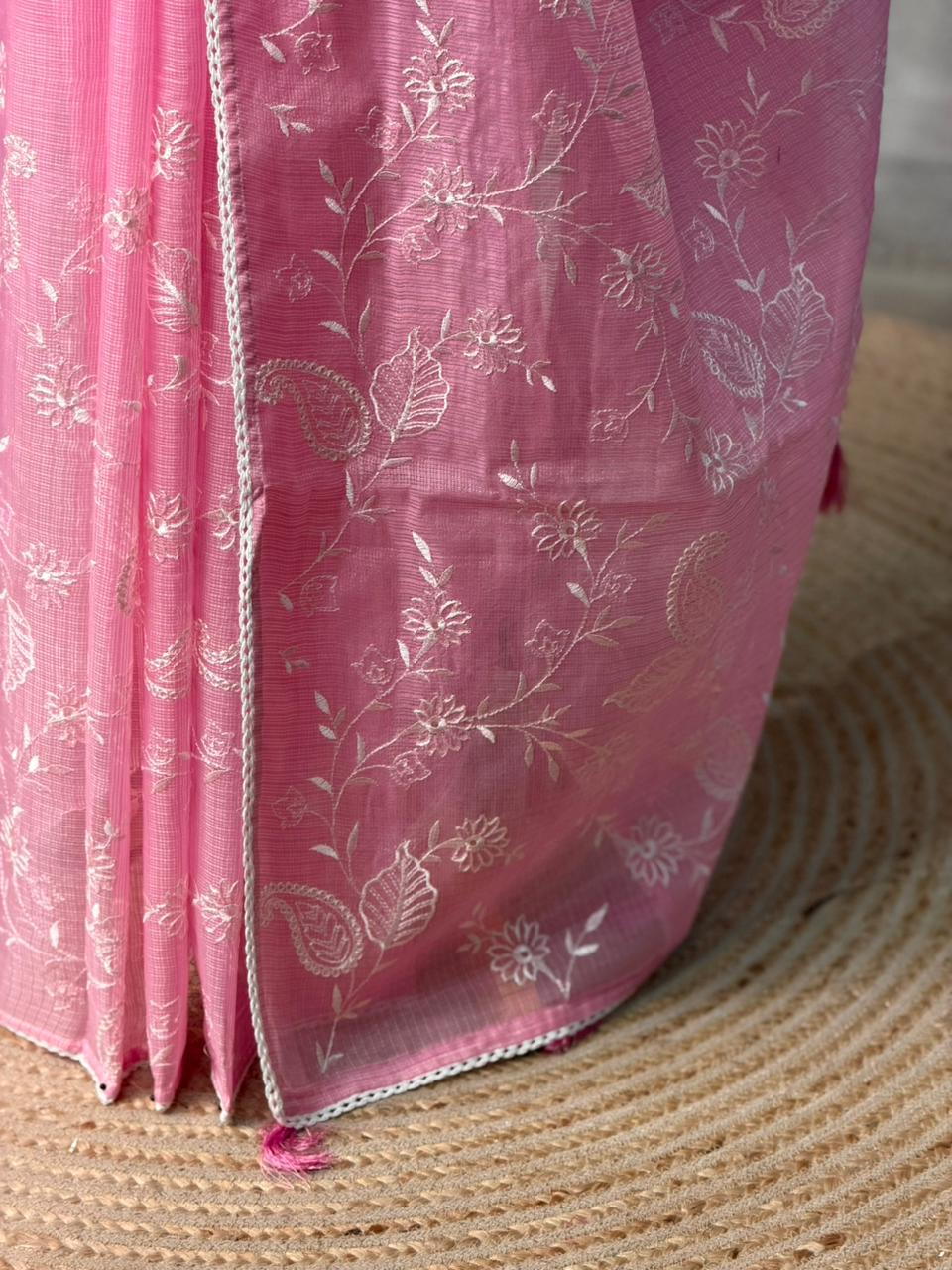 Pink soft Kotta saree- PBR33R