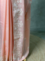 Peach soft Kotta saree- PBR33L