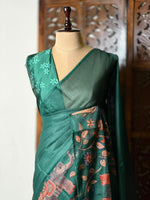 Green Soft kotta saree - PBR35