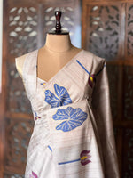 Soft Tusser Silk saree- PBR33T16