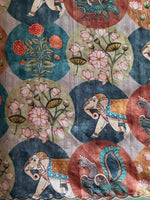Grey semi Tusser Silk saree- PBR39