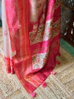 Tusser Silk saree- PBR40