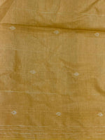 Golden Yellow Soft semi Tusser Silk saree- PBR33T18H
