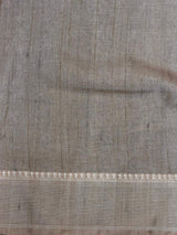 Chicku shade soft Tusser Silk saree- PBR33T12AA