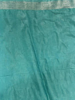 Blue shade Soft semi Tusser Silk saree- PBR33T18L