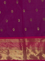 Violet and magenta banarasi silksaree -PFAZ1
