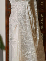 Turkish organza silk saree- PBR43C