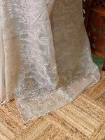 Turkish organza silk saree- PBR43C