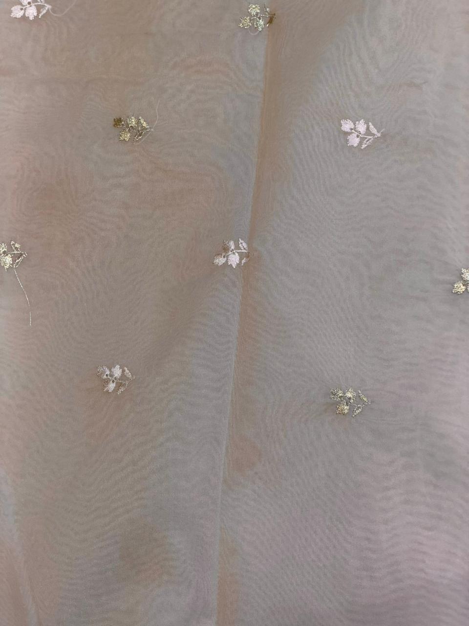 Turkish organza silk saree- PBR43C