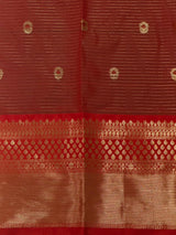 Green and Red banarasi silksaree -PFAZ2