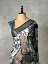 Pure Russian silk saree- PBR48A
