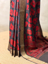 Pure Russian silk saree- PBR48B