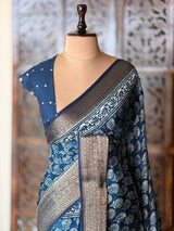 Pure Russian silk saree- PBR48C