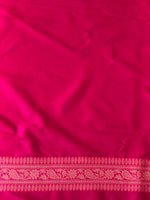 Rani pink Katan Banarasi silk saree - RAZ4