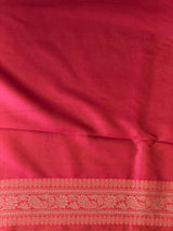 Orange Katan Banarasi silk saree - RAZ3T